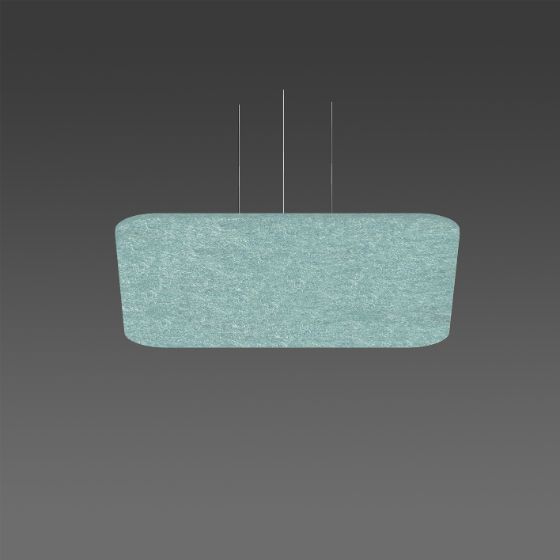 Acoustic sq panel pendant